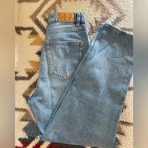 Monki Straight Leg Mom Jeans
